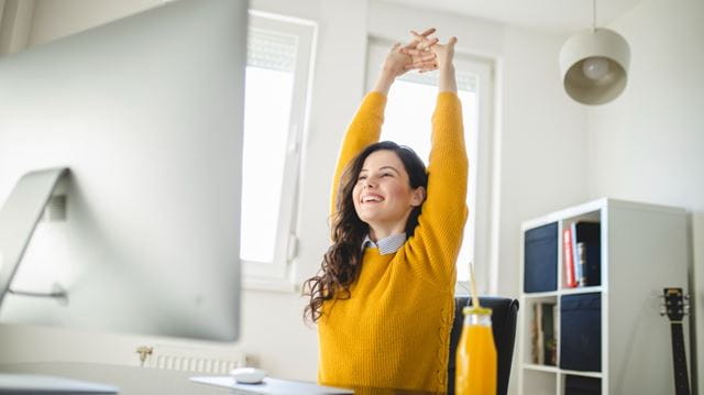 desk based exercise hero